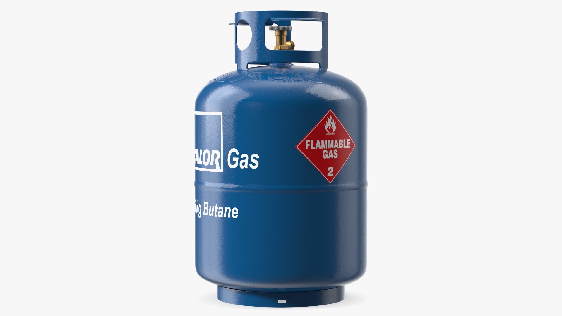 3D Model Propane Gas Cylinder Tank - TurboSquid 2267491