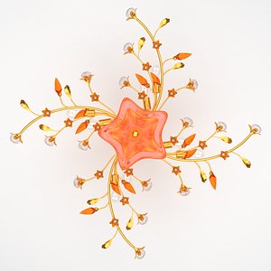 Flower chandelier