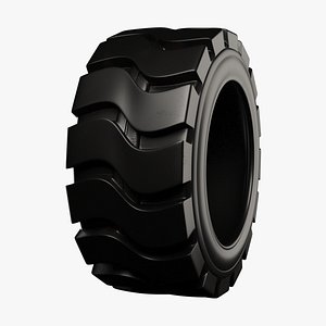 3D tractor tire