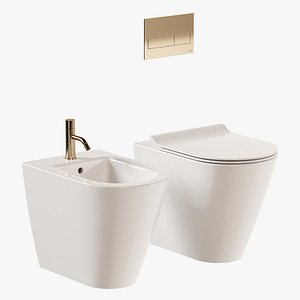 3D GSI Ceramica Kube X WC