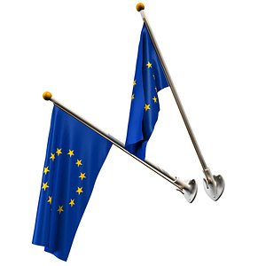 EU flags set