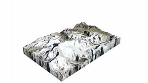Gyachung Kang Mountain 3D model