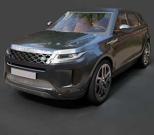 Land Rover Evoque Premium Crossover - Hyper-Detailed 3D Vehicle Asset