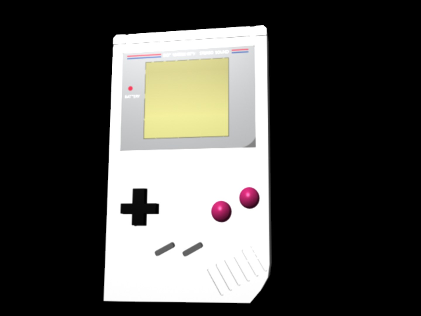 Gameboy nintendo model - TurboSquid 1335132