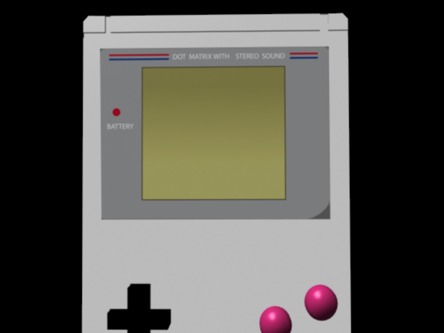 Gameboy nintendo model - TurboSquid 1335132