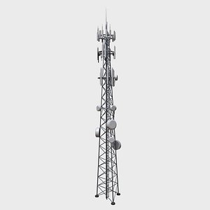3D Cellular Tower Site