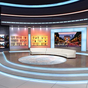 Tv Studio 3D Models for Download | TurboSquid