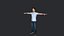 Aaron Taylor Johnson Hyper Realistic Full Body Fully Rigged 3D Character