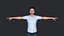 Aaron Taylor Johnson Hyper Realistic Full Body Fully Rigged 3D Character