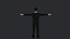 Aaron Taylor Johnson Hyper Realistic Full Body Fully Rigged 3D Character