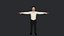 Aaron Taylor Johnson Hyper Realistic Full Body Fully Rigged 3D Character