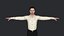 Aaron Taylor Johnson Hyper Realistic Full Body Fully Rigged 3D Character