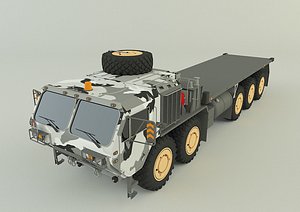Hemtt A4 Military Container Truck 3D model 3D model