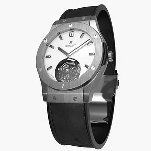 Hublot Classic Fusion Tourbillon Titanium Opalin
