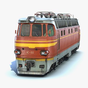 ready locomotive chs4 3D model