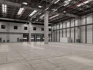 Warehouse Logistic 14 3D model model