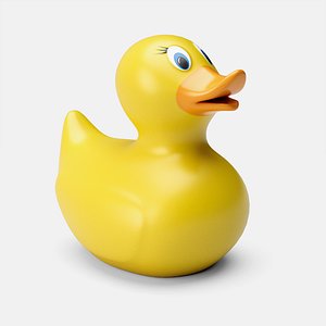 Bath Toy Rubber Duck 3D model