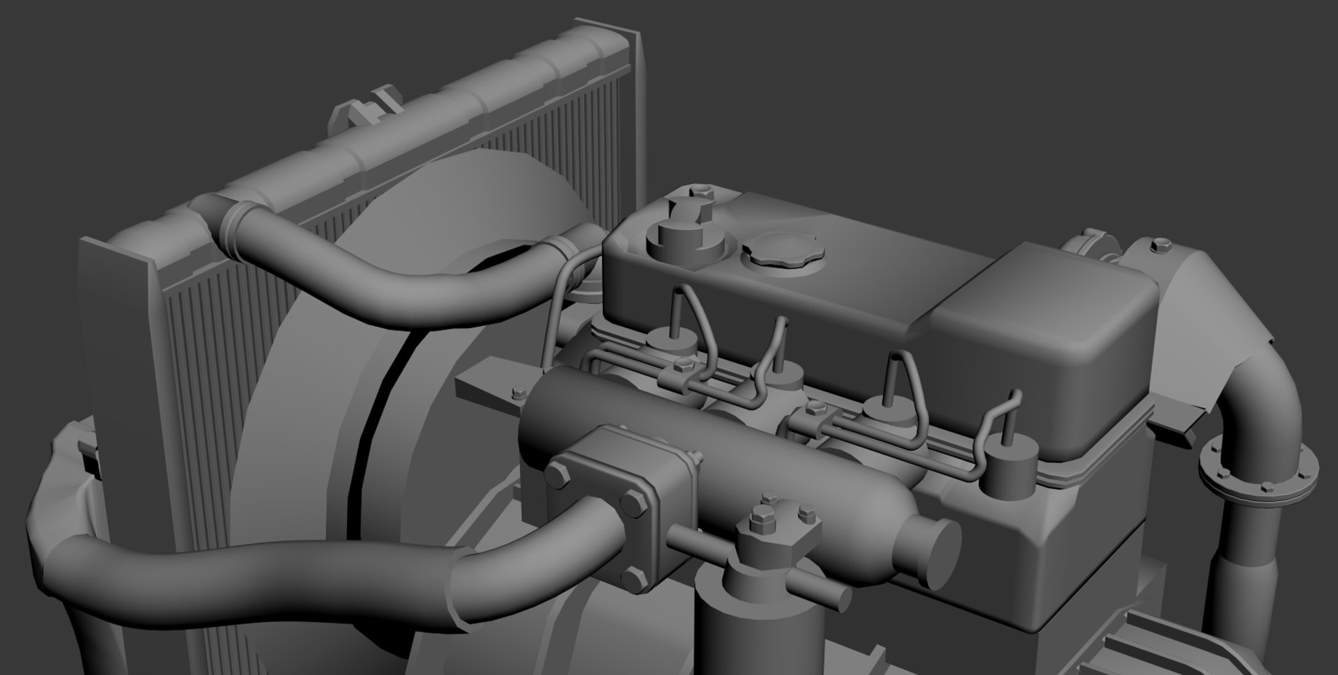 Engine 3d Model
