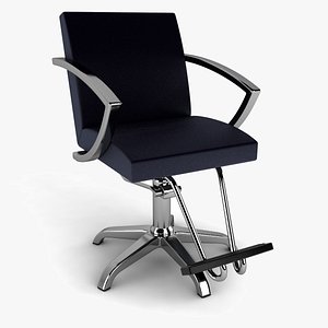 barber chair hair 3ds