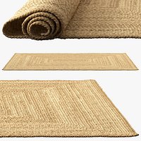 SAFAVIEH Dina Coastal Jute Rug Rectangular