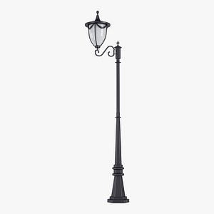 Vintage Streetlight v 1 3D model
