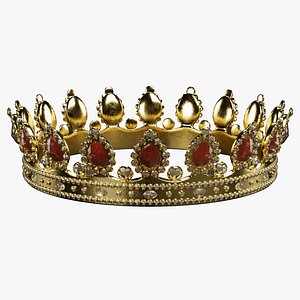 Royal Crown Ruby 3D model