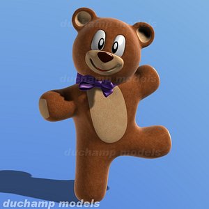 3D Bear from Masha and the Bear T-pose - TurboSquid 2132405