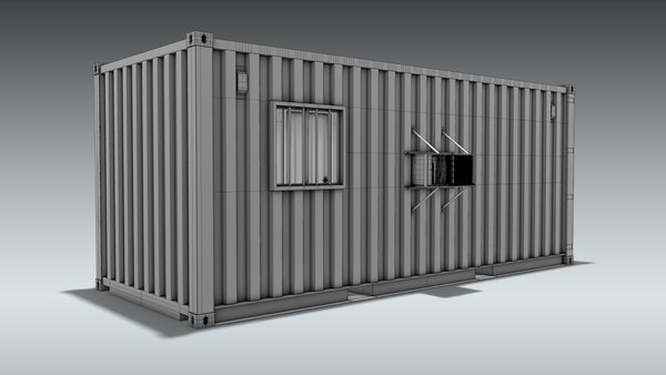 3D shipping container office home model - TurboSquid 1544873