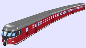 vt08 passenger train 3D