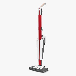Poldi Vaporetto SV650Style  steam broom with integrated portable cleaner 3D model