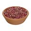 3D Kidney red bean bowl