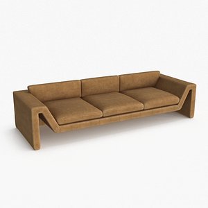 Camel Sofa Mohair Camel 3D model