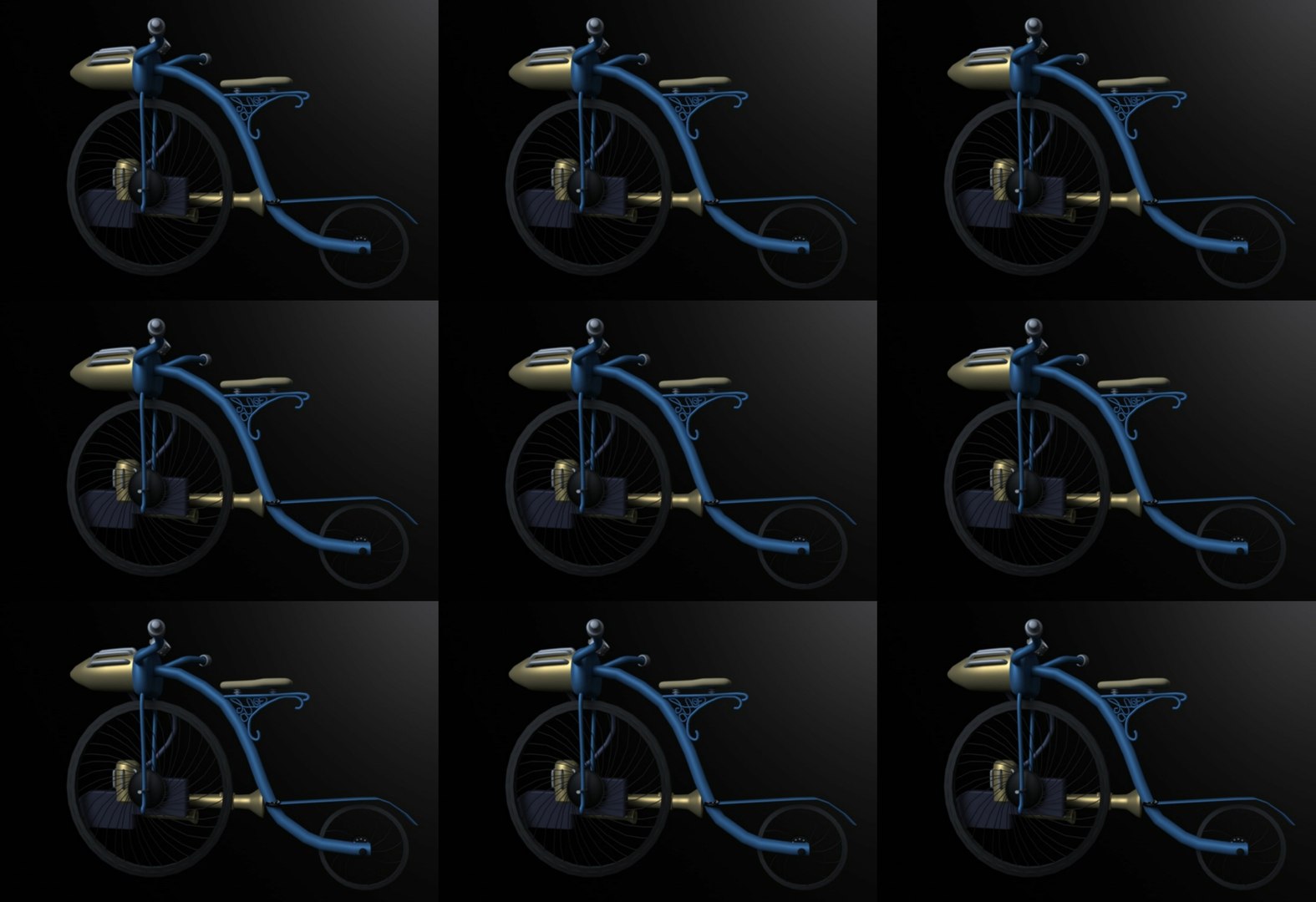 Bicycle Bicycle Vintage bicycle Antique bicycle Collection art big ...
