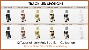Track LED Spotlight model