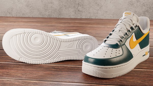 Nike Air Force 1 Custom 3D model