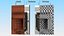 Worn Dock Door Shelter