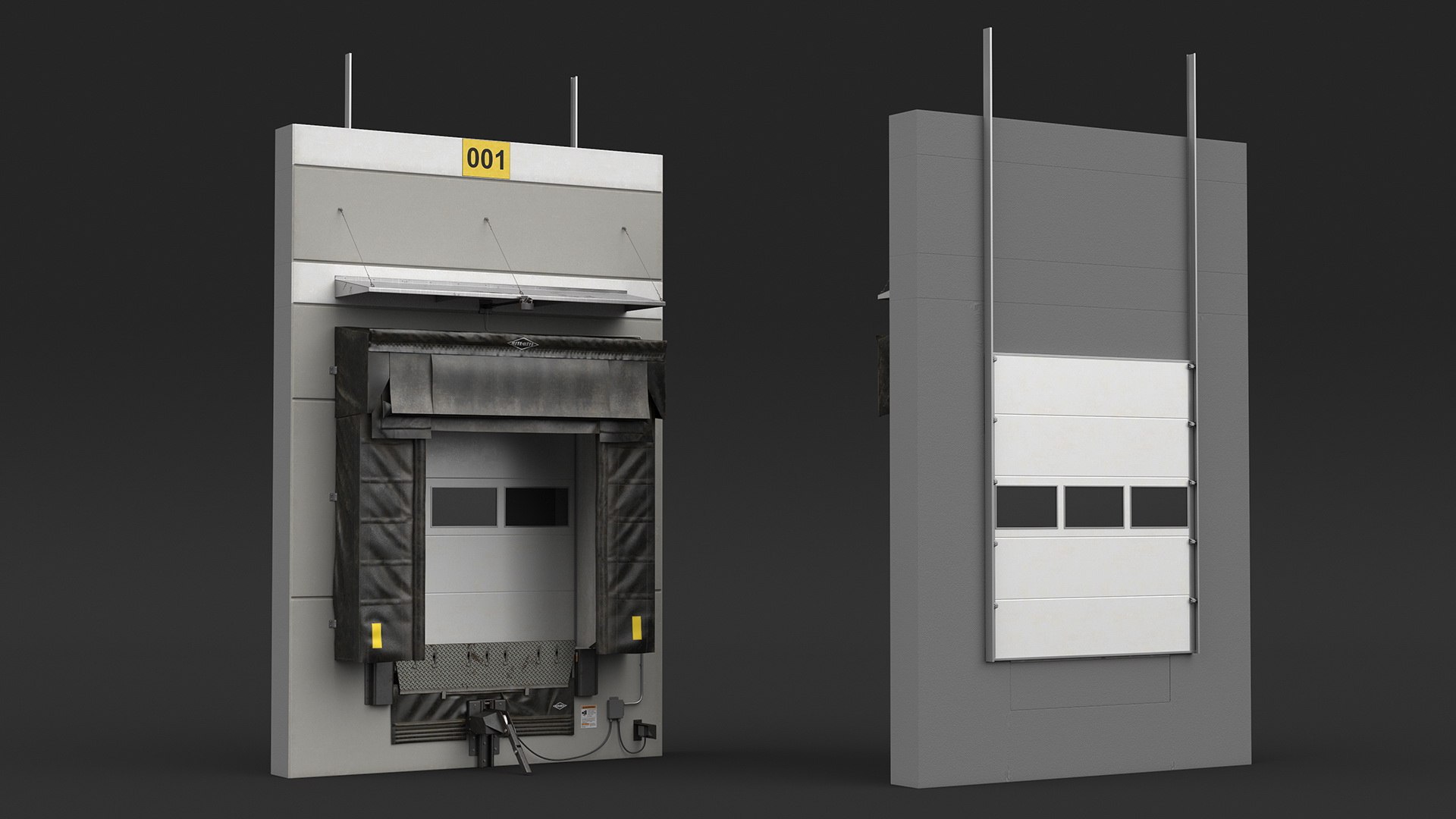 Worn Dock Door Shelter 3D model https://p.turbosquid.com/ts-thumb/XZ/yuvF1M/d1/worndockdoorshelterc4dmodel007/jpg/1705546036/1920x1080/fit_q87/feb5cc125612a07d03d0308e40aa5297113bf228/worndockdoorshelterc4dmodel007.jpg