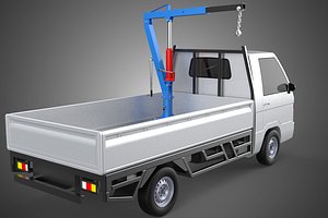 3D MANUAL HYDRAULIC JACK LIFTING HOIST JIB CRANE HOOK PICKUP TRUCK