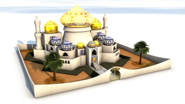 modèle 3D de Palais arabe - TurboSquid 1147600