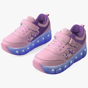 Shoes Light Pink 3D model