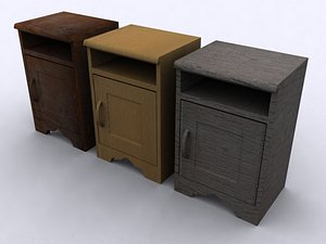 Bed Side Desk (3 Different Textures)