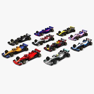 Formula 1 Season 2019 F1 Race Car Collection