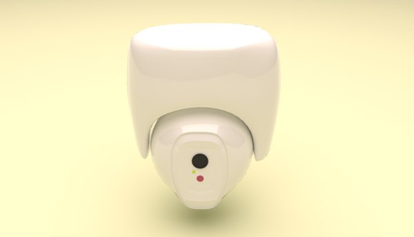 3D cctv camera security model