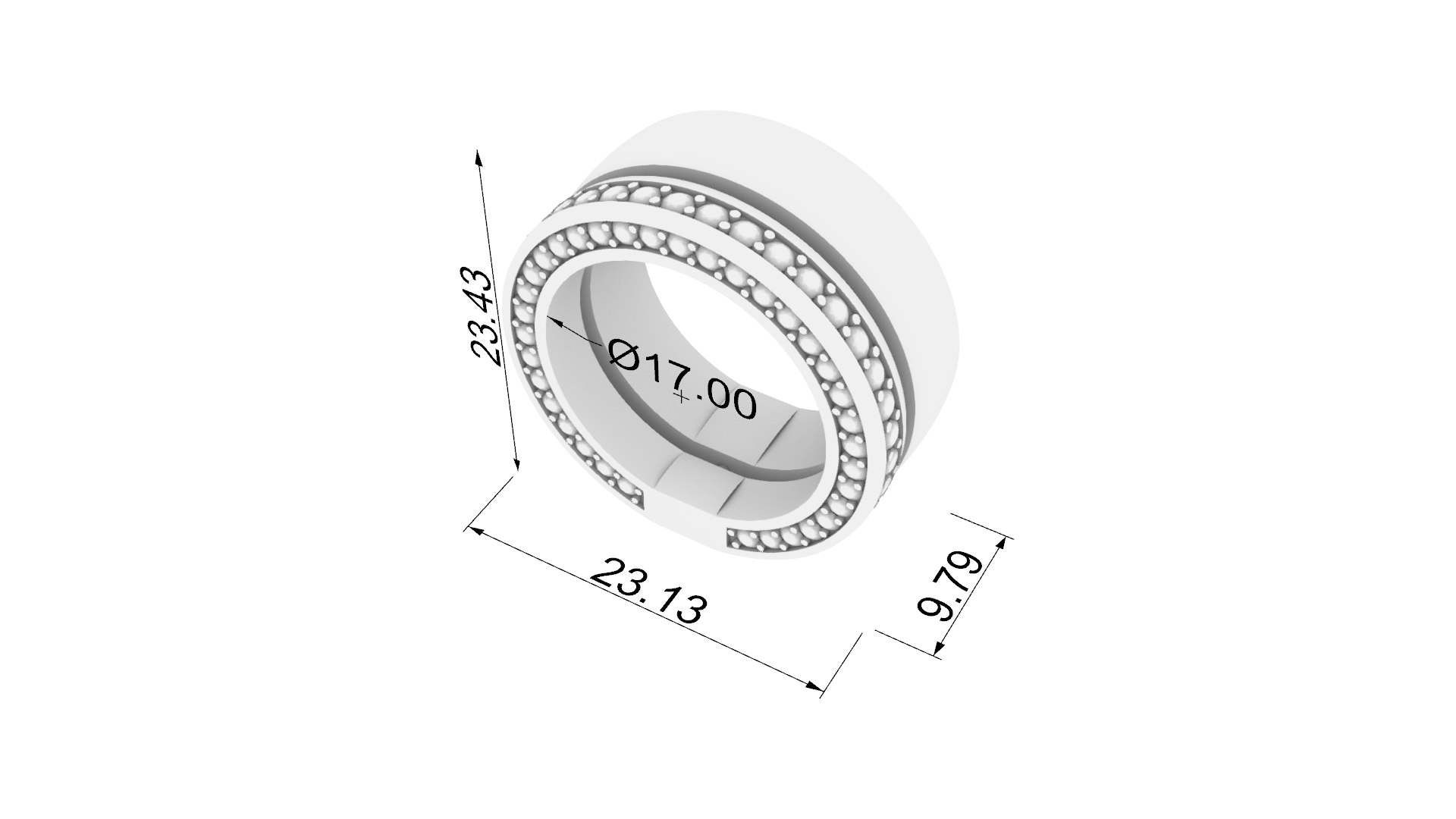 3D Model Dual Motion Rotating Ring JDBCo - TurboSquid 2350018