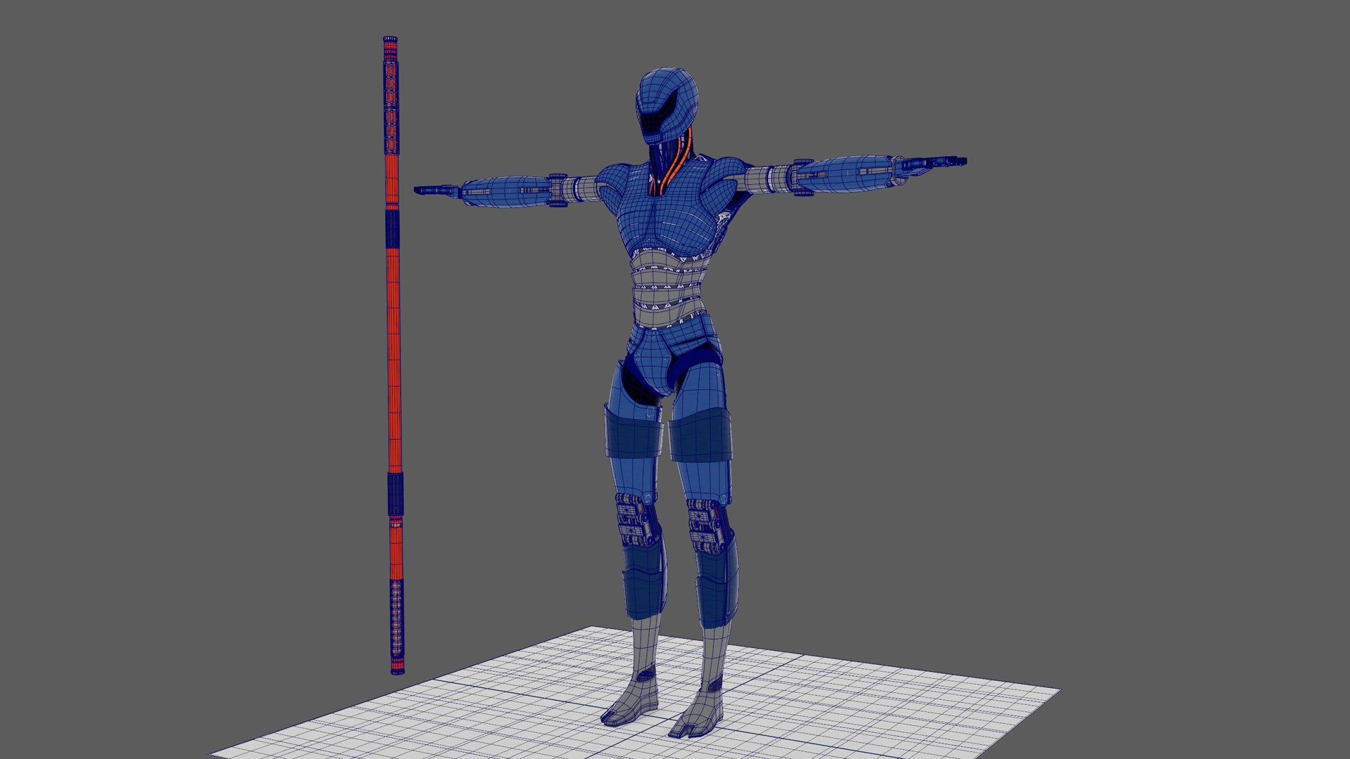 3D The robot with a weapon https://p.turbosquid.com/ts-thumb/Xa/Bps7Gf/8z/wireframe/jpg/1673919139/1920x1080/fit_q87/0b056a4d487013b797f487d23b714ad2818b46dc/wireframe.jpg