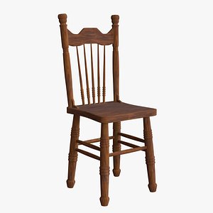 Wood Chair Furniture model
