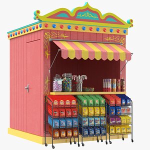 Candy Kiosk Booth