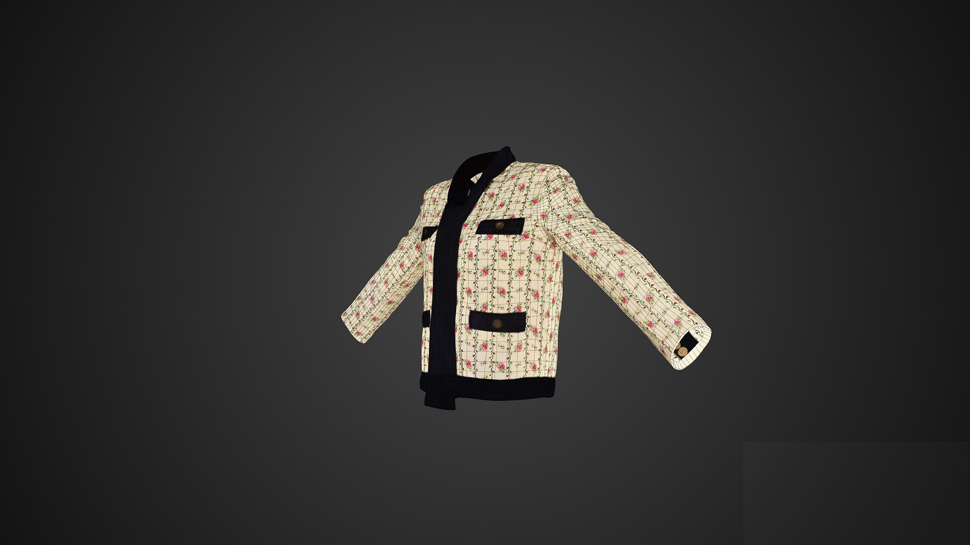 Game Ready Rose Patterned Jacket 3D model https://p.turbosquid.com/ts-thumb/Xa/Gco60A/jy/merror4801920x108045wireframebackgroundlogo/png/1687919343/1920x1080/fit_q87/7f3153e5f9975fadca84d9451e64d0f95a368e6a/merror4801920x108045wireframebackgroundlogo.jpg