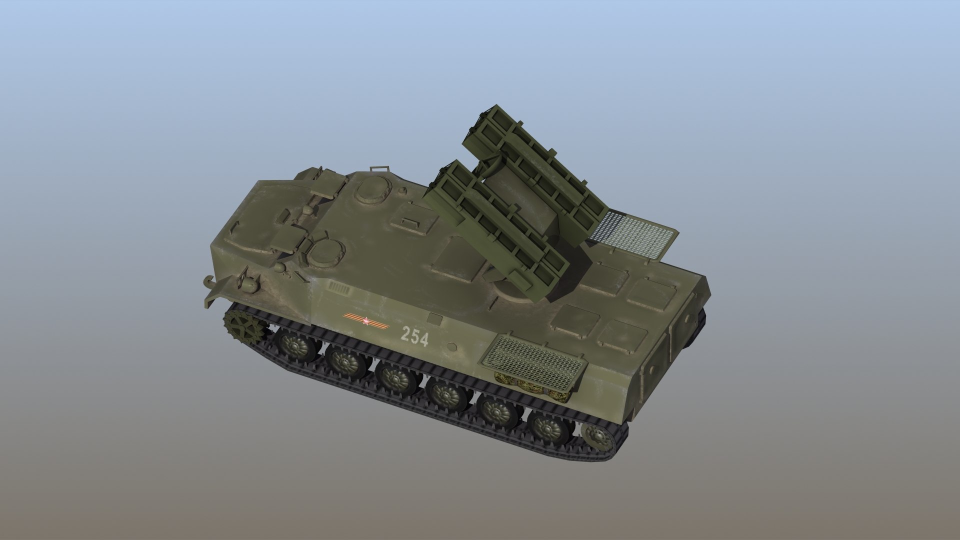 3D Model 9K35 Strella-10 SAM - TurboSquid 1900400