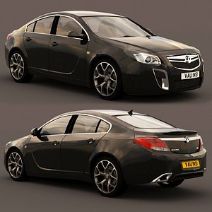 vauxhall insignia vxr 2014 3D